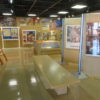 群馬県庁の観光展示室には県内各地の観光パンフレット