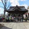 伊勢崎神社で上州焼き饅祭