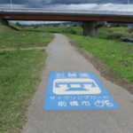 梅雨の晴れ間に桃ノ木川サイクリングロード