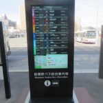 前橋駅にデジタルサイネージ