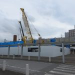 サーパス前橋駅前の工事が