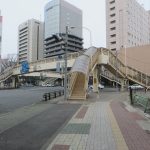 五差路の歩道橋補修工事、終わりました