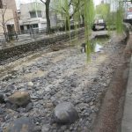 断水中の広瀬川を使い倒す？