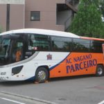 AC長野パルセイロのチームバス