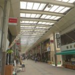 前橋七夕まつりの準備が