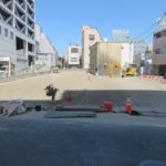 白銀屋跡は、ほぼ更地に