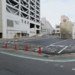 白銀屋の跡は駐車場