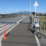 久しぶりに桃ノ木川サイクリングロード