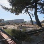 以前のプールは、ほぼ解体