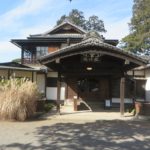 臨江閣ではひな人形が