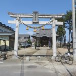 雷電神社のソメイヨシノが
